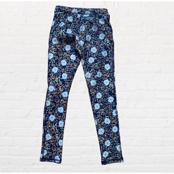 Cynthia Rowley floral print pants / leggings - Picture 5 of 7